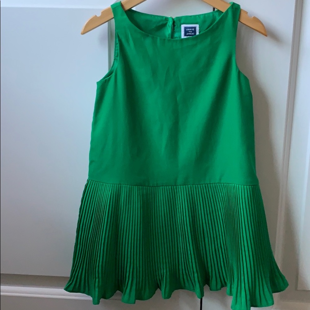 Jamie and Jack green dress
